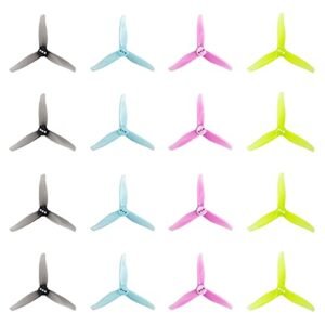 Sweep RC Racing Tires Gemfan Hurricane 3016 3 Blade Props for 1108 1308 Brushless Motor FPV Racing Drone 16pcs