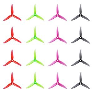 Kavan RC Gemfan Hurricane 4023 3 Blade Props 4 Inch Diameter for 1505 3600KV Brushless Motor 16pcs 8CW 8CCW
