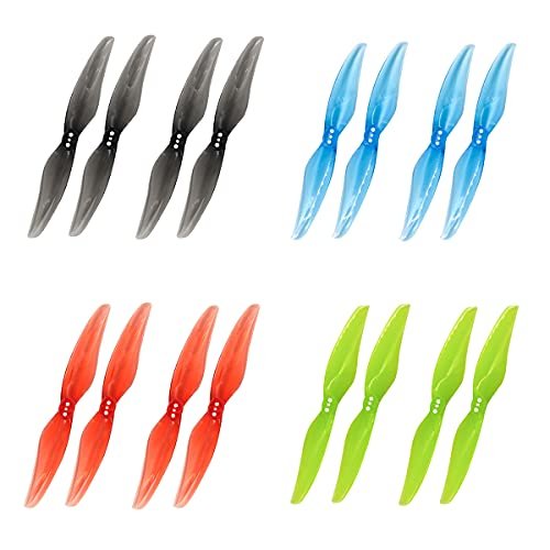 Gemfan Hurricane 4024 2 Blade Props 1.5mm 3 Hole for 1505 3600 Brushless Motor FPV Racing Toothpick Drone 16pcs 8CW 8CCW