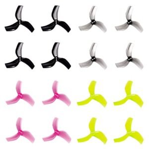 Gemfan D63 Ducted 63mm 3 Blade PC Propeller RC Propeller Types for FPV Racing Freestyle Cinewhoop Drones 16pcs 8CW 8CCW