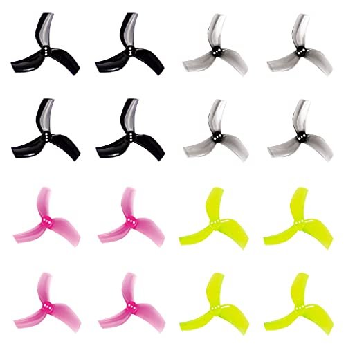 Gemfan D63 Ducted 63mm 3 Blade PC Propeller RC Propeller Types for FPV Racing Freestyle Cinewhoop Drones 16pcs 8CW 8CCW
