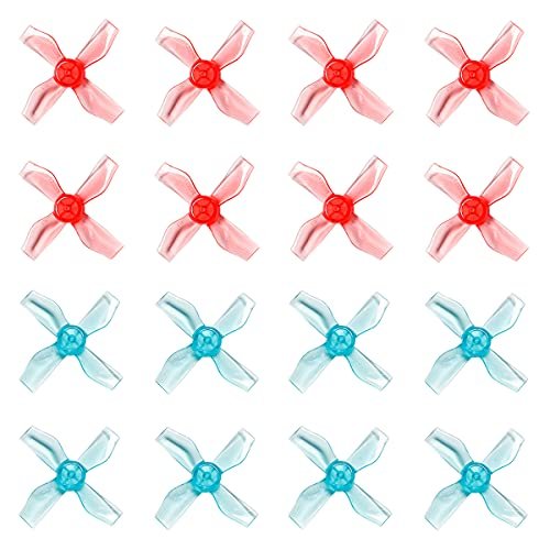 Gemfan 31mm 4 Blade RC Boat Propeller Guide for 0703 1103 Brushless Motor 16pcs Set