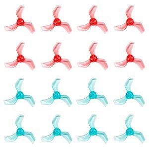 Gemfan 1635 40mm 3 Blade Props for Micro Scale RC Semi Trucks with 1.5mm Shaft Compatible with 1103 1105 Brushless Motors 16pcs 8CW 8CCW