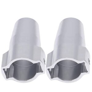 HobbyCrawler Alloy Everest 10 Axle Cover for Redcat Gen7 Upgrades Parts Rear Axle Cover Bushing Redcat Everest 10 Axle Cover Redcat Gen7 ProSport Silver Parts