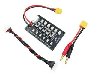 HobbyFly 1s Lipo Battery Series Charging Board for Polaris Ultra RC Plane Blade Inductrix Ultra Micro JST PH Connect Plate mCX mCPX Tiny Whoop Charger Board