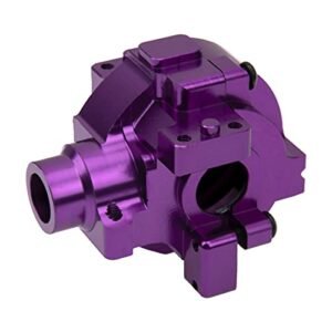 Share Goo Metal Differential Gear Box Housing Cover Compatible with Silverado RC Truck HSP Redcat Racing 1/10 On Road Car Buggy Truck Purple