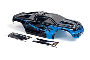 SummitLink Muddy Blue Over Black Custom RC Body Painting for E Revo 1 10 Scale RC Car Truck ER BB 01