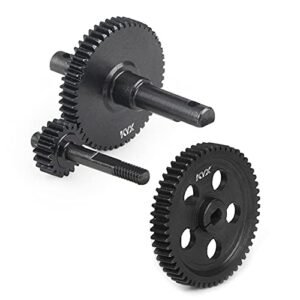 KYX Racing Hardened Steel Transmission Gear Set for Swoop Motorsports RC Boats Axial SCX24 Deadbolt JLU C10 B17