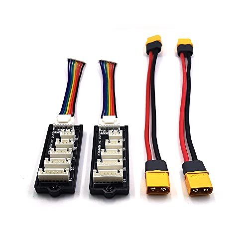 Original Amass XT60 Charging Cable and JST XH Balance Board for ISDT Hota ToolkitRC Balance Chargers