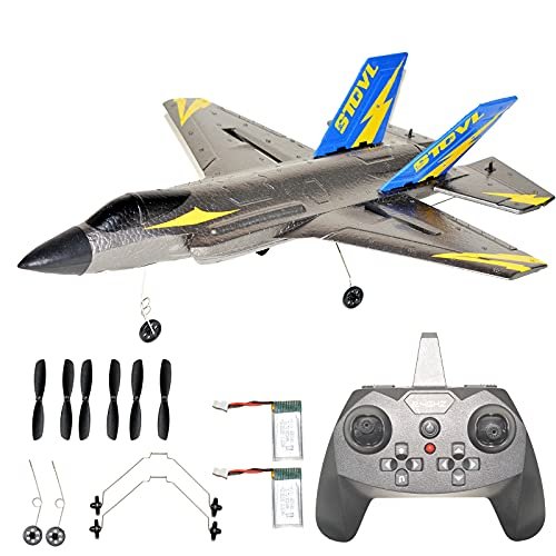OTXKOO F35B RC Jet Model 2.4GHz 4 Channels Ready to Fly Remote Control Airplane for Adults