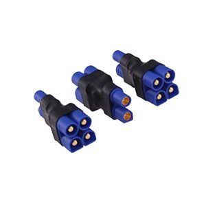 BDHI 3pcs EC3 Parallel Connector Parallel Battery Adapter for Losi E Flite B168 3