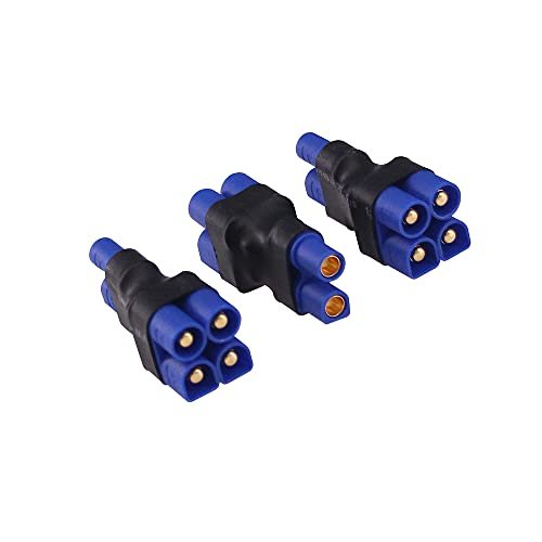 BDHI 3pcs EC3 Parallel Connector Parallel Battery Adapter for Losi E Flite B168 3