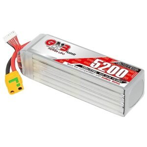 GAONENG GNB 6S LiPo Battery 5200mAh 22.2V 110C with XT90 Plug for RC Hobbies at Michael's RC Hobbies Altamonte Springs FL