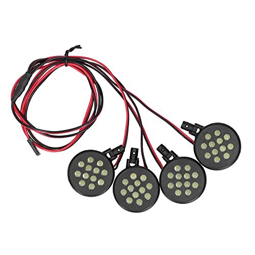 HPI Rovan Baja 5B 1/5 RC Car LED Headlights with RC Plane Airfoil Shape Design