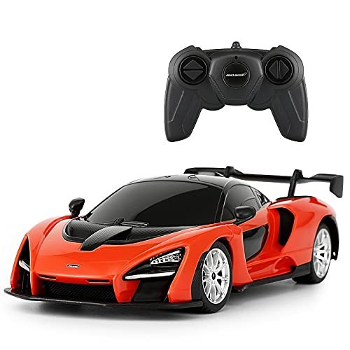 RASTAR RC 1/24 Scale Mclaren Senna Radio Remote Control Toy Car Model Vehicle Orange Available at RC Willey Henderson NV Hours