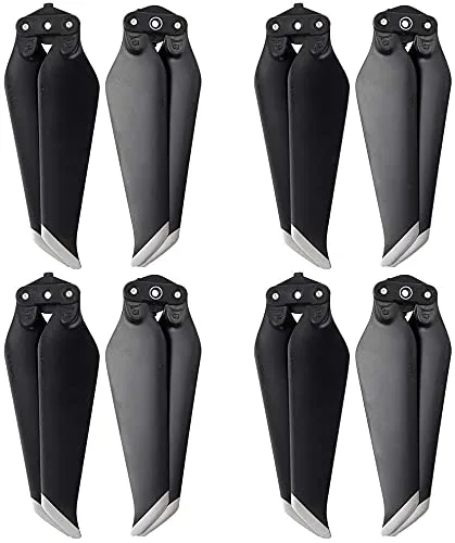8 Pcs Mavic 2 Propellers for DJI Mavic 2 Pro and Mavic 2 Zoom Replacement Low Noise Blades Ideal Propellers for Electric RC Planes