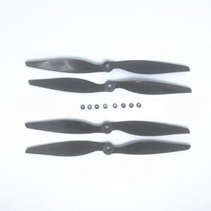 KingVal 2 Pairs 1260 12x6.0 Carbon Fiber Propeller CW CCW for RC Quadcopter 6 Axis Gyro Explorer