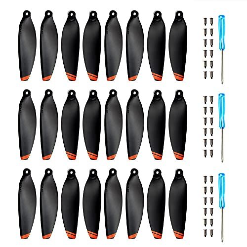 DJI Mini 4K Mini 2 Mini SE Drone Replacement Propellers 24pcs Low Noise Quick Release Spare Blades