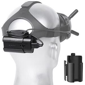 Arzroic DJI Avata FPV Accessories Battery Holder Case Compatible with DJI Goggles 2 and FPV Goggles V2 for 18v RC Battery Storage