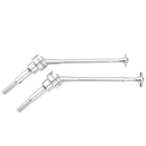 Vgoohobby Metal RC Universal Drive Shaft Joint Dogbone Upgrade Parts for Shift 24 RC Car Parts Compatible with WLtoys 12428 12423 1/12 Scale Silver