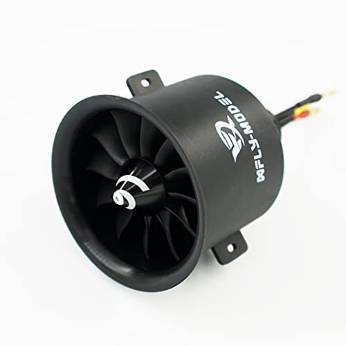 XFLY MODEL 70mm Viper RC Jet 12 Blade EDF Ducted Fan with 6S Brushless Inrunner 2680 KV2200 Motor