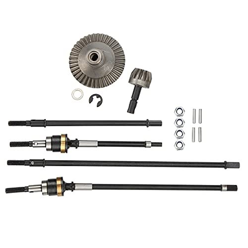 Axial RC Plane Slats Steel Front Rear Drive Shaft Axle Set for Wraith RR10 90018 90020 90045 90048