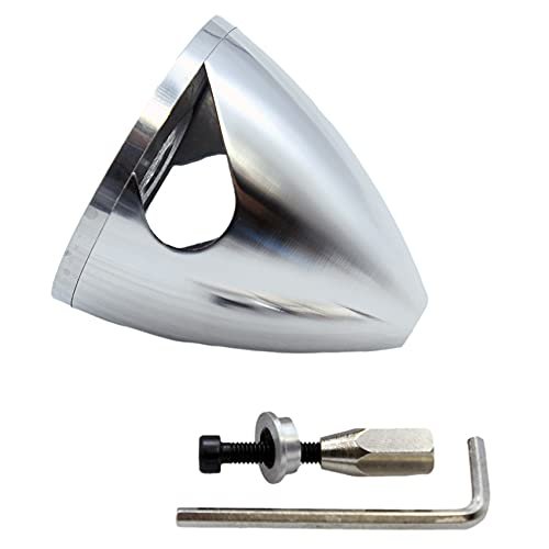 2 Blades Aluminum Spinner 2.25in /57mm for 6.3mm Nitro Engine RC Model Airplanes Sporter Trainer Warbird