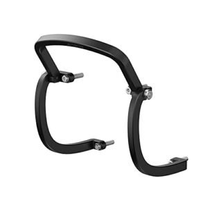 gouduoduo2018 FPV Drone Gimbal Bumper for DJI FPV Drone PTZ Protect Bar Aluminum Alloy Camera Anti collision Black Perfect for rc willey bar stools