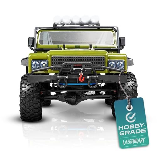 LAEGENDARY RC Truck Troubleshooting Guide for the 4x4 Offroad RC Crawler Fast Speed Electric Hobby Grade Car 1/8 Scale Brushed Army Green
