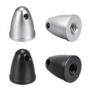 uxcell 4pcs M6x14 Motor Propeller Nut Cap Cover Prop Adapter for 2212 2216 3508 4006 3108 4108 4114 Brushless Motor Perfect for RC Willey Round Coffee Table DIY Projects
