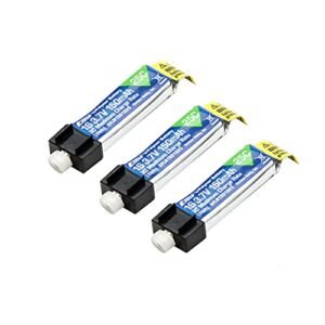 E flite 150mAh 1S 3 7V 25C LiPo Battery Bundle for RC Airplane Plans Balsa