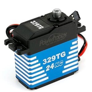 Powerhobby 329TG Aluminum High Torque Speed Titanium Gear Digital Servo 1/10 RC Willey Speed Queen