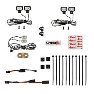 MyTrickRC Axial Capra LED Light Kit for RC Cobra Attack Helicopter Enthusiasts