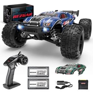 BEZGAR Raminator RC Truck 1 16 Scale High Speed 4WD Off Road Remote Control Vehicle with Top Speed of 40 Kmh for Kids and Adults