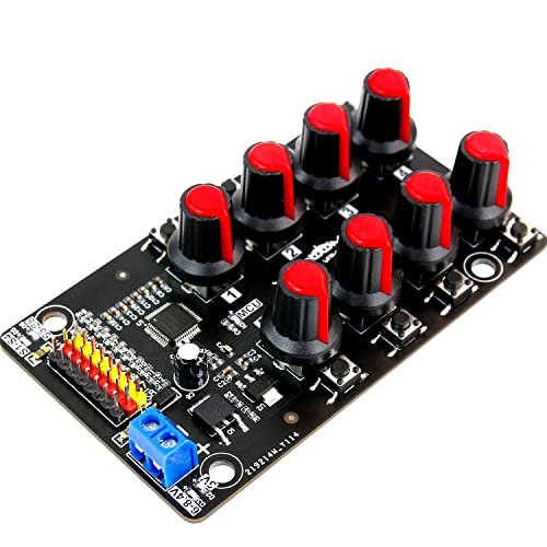 Yahboom RC Servo Tester 8 Channels Controller with Over Current Protection for RC Test