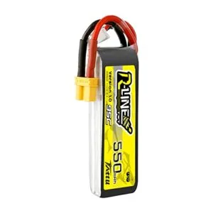 Tattu R Line 7 4 Volt Lipo RC Battery 550mAh 95C with XT30 Plug for FPV Racing Quadcopter
