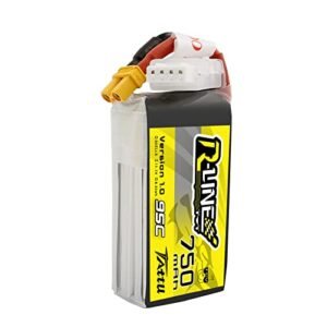 TATTU R Line 3S Lipo Battery Pack 750mAh 11.1V 95C with XT30 Plug for FPV Racing Quadcopter and Tips on Removing Paint from RC Body