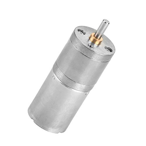 RC Turbine Engine Oil Compatible 25GA 370 DC 12V Electric Gear Motor for DIY RC Cars and Robots 60 RPM