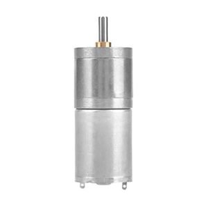 25GA 370 100RPM DC 12V Metal Gear Motor for Electronic Locks Robots and Electric Curtains