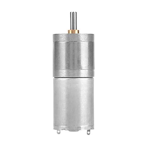 25GA 370 100RPM DC 12V Metal Gear Motor for Electronic Locks Robots and Electric Curtains
