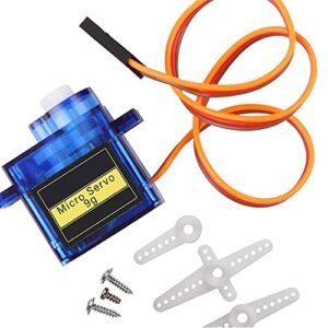 MMOBIEL SG90 9g Micro Servo Motor Kit with Bluetooth RC Car Arduino Code Compatibility for RC Drones Cars Airplanes and Robotics Projects