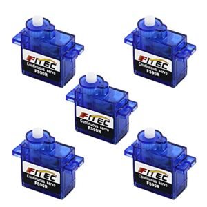 FEETECH FS90R 360 Degree Continuous Rotation Micro Servo Motor 9g Servo Ideal for RC Helicopter Controls Airplane Car Boat Robot