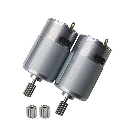 2 Pack Universal RS550 12V 40000RPM Electric Motors for Kids Ride On RC Cars Replacement Parts