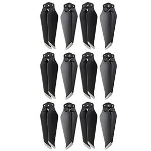 12Pcs Mavic Pro Low Noise Propellers Quick Release Spare Blades for DJI Mavic Pro Drone Silver