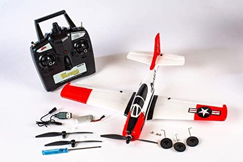 Rage RC T 28 Trojan Micro RTF RC Trainer Airplane Ready to Fly RGRA1302