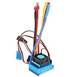 Dilwe 120A Brushless ESC Electric Speed Controller for Sunseeker RC Boat and 1/10 1/12 RC Cars