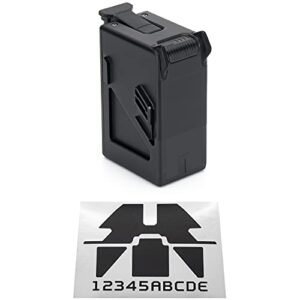 WRAPGRADE Skin Compatible with DJI FPV One Battery Stealth Black Enhance Your RC Battery Comparison