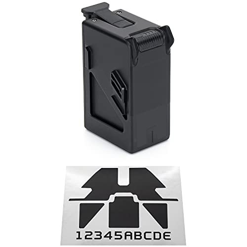 WRAPGRADE Skin Compatible with DJI FPV One Battery Stealth Black Enhance Your RC Battery Comparison