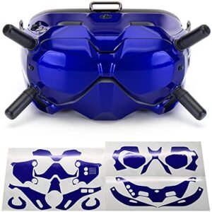 WRAPGRADE DJI FPV Goggles V2 Skin Stratosphere Blue Protective Wrap