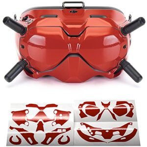 WRAPGRADE DJI FPV Goggles V2 Skin Super RED Protective Film